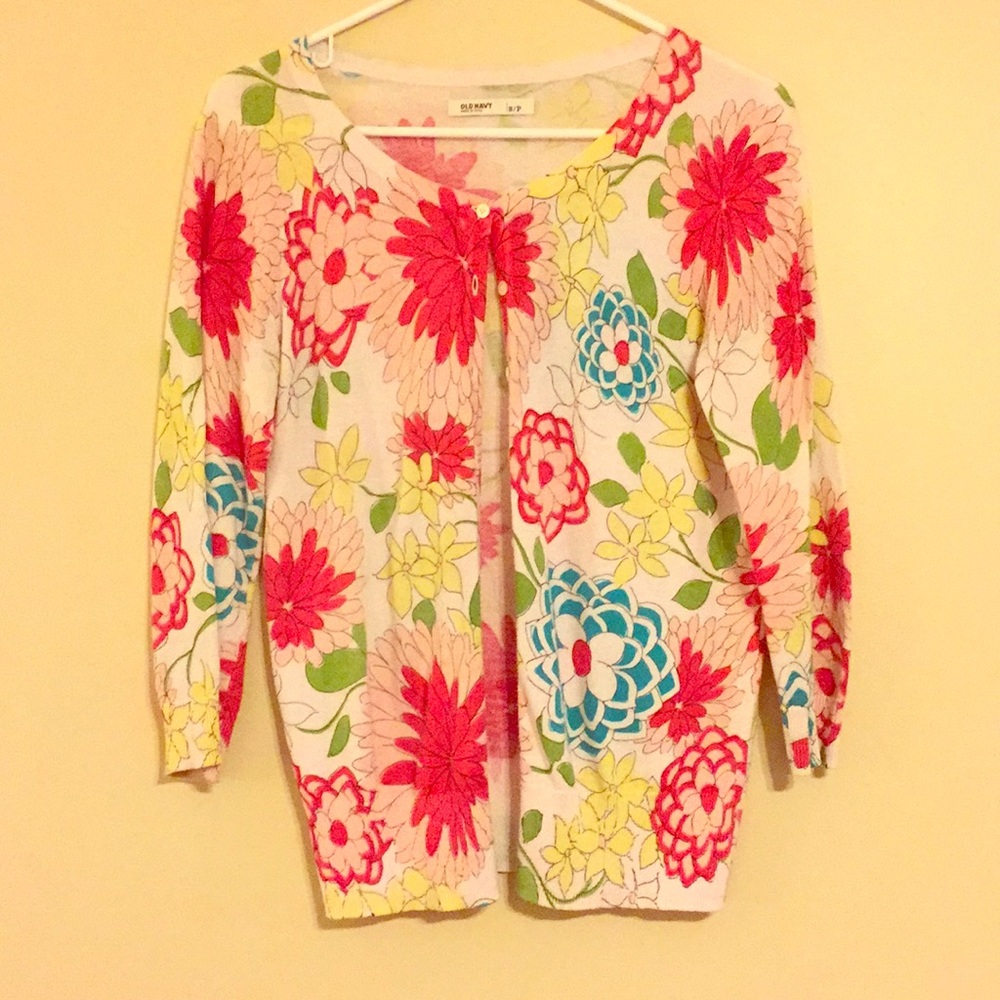 Flower Power Cardigan
